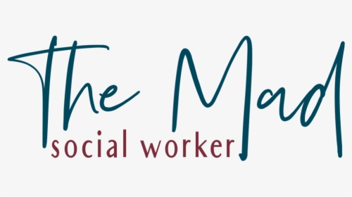 The Mad Social Worker V3 Logo 1 - Calligraphy, HD Png Download, Transparent PNG