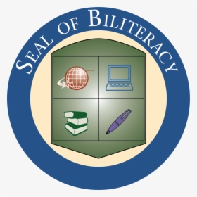 Seal Of Biliteracy Logo No Border Png - Corel Draw, Transparent Png, Transparent PNG