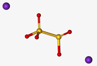 Potassium Metabisulphite Molecular Structure, HD Png Download, Transparent PNG
