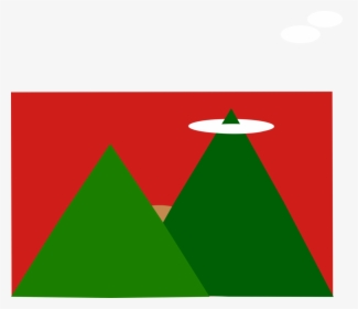 Triangle Clipart Triangle - Duas Montanhas Png, Transparent Png, Transparent PNG