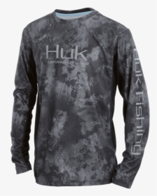 Huk Fishing Shirt Black, HD Png Download, Transparent PNG