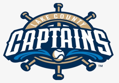 The Logo Of The Minor League Baseball Team Lake County - Lake County Captains Logo, HD Png Download, Transparent PNG