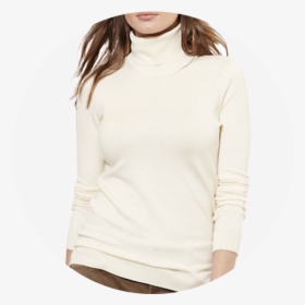 Lauren Ralph Lauren Turtleneck Sweater - Long-sleeved T-shirt, HD Png Download, Transparent PNG