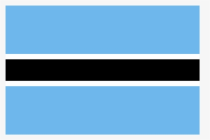17 World Flags - Botswana Flag Hd, HD Png Download, Transparent PNG