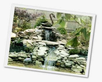 Ponds And Water Gardens Barrington Waterfall - Garden, HD Png Download, Transparent PNG