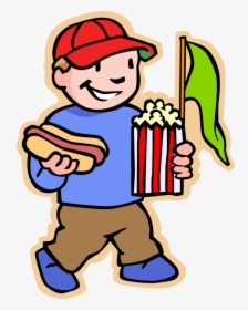 Vector Illustration Of Primary Or Elementary School - Go To Baseball Game Clipart, HD Png Download, Transparent PNG