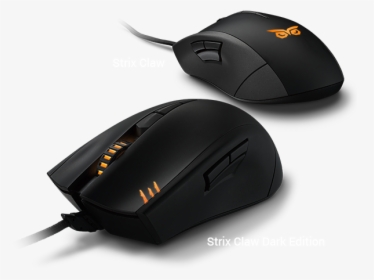 Asus Strix Claw Dark Edition Gaming Mouse Review - Mouse, HD Png Download, Transparent PNG