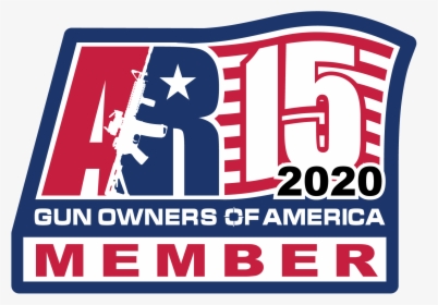 2020 Member Stickers - Ar15 Gun Owners Of America, HD Png Download, Transparent PNG