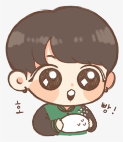 Jungkook Chibi Bts Sticker By D A - Jungkook Bts Chibi Drawings Easy, HD Png Download, Transparent PNG
