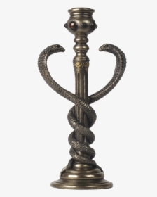 Double Cobra Candle Holder - Snake Candle Holders, HD Png Download, Transparent PNG