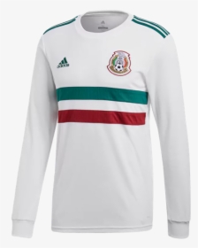 Mexico White Jersey Long Sleeve, HD Png Download, Transparent PNG