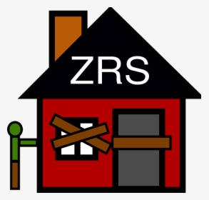 House, Home, Empty, Zombie, Scary, Abandoned - House Clip Art, HD Png Download, Transparent PNG