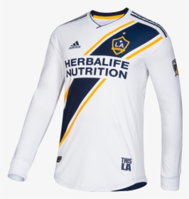 La Galaxy Primary Authentic Long Sleeve Jersey - La Galaxy Team Jersey, HD Png Download, Transparent PNG