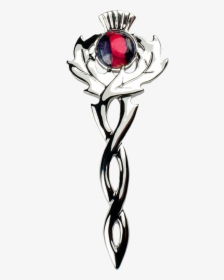 Thistle Kilt Pin - Ring, HD Png Download, Transparent PNG