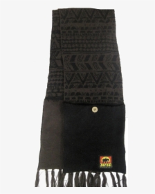 Pocket Scarf 55% Hemp 45% Organic Cotton Knit Aztec - Woolen, HD Png Download, Transparent PNG