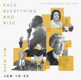 Face Everything And Rise Mlk, HD Png Download, Transparent PNG