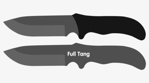 Full Knife Tang - Hunting Knife, HD Png Download, Transparent PNG