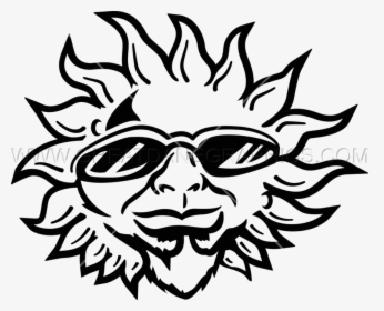 Drawing Sun Free Download On Unixtitan - Drawing, HD Png Download, Transparent PNG