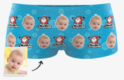 Kids Custom Face Boxer - Santa Claus, HD Png Download, Transparent PNG