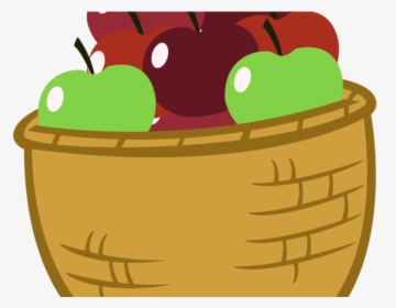 Apple Baskets Clipart 5 By Emily - Cartoon Apple Basket Png, Transparent Png, Transparent PNG