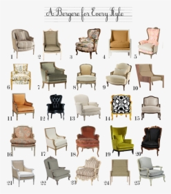 French Chair Names Styles, HD Png Download, Transparent PNG
