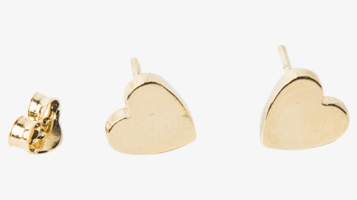 Imagen De Single Broken Filled Heart Stud Earring - Earrings, HD Png Download, Transparent PNG