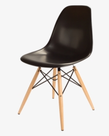 Eames Fiberglass Chair Black, HD Png Download, Transparent PNG