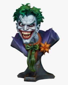 1 Scale Life-size Bust - Joker Sideshow, HD Png Download, Transparent PNG