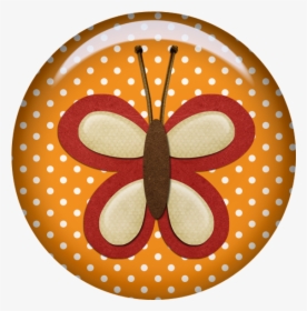 Clipart Butterfly Polka Dot - Drawing, HD Png Download, Transparent PNG