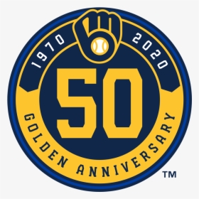 Milwaukee Brewers 50th Anniversary Logo, HD Png Download, Transparent PNG