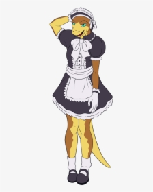 Furry Boy In A Maid Outfit Hd Png Download Transparent Png Image Pngitem - red maid outfit roblox