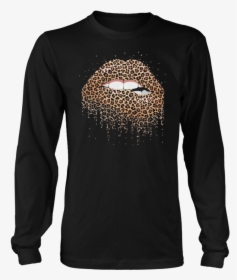 Sexy Lips With Leopard Skins Shirt - Flank Em And Spank Em, HD Png Download, Transparent PNG