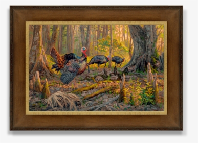Ryan Kirby Wild Turkey Canvas Print Cypress Sunrise, HD Png Download, Transparent PNG