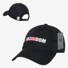 Freedom Usa Flag Cap - Baseball Cap, HD Png Download, Transparent PNG