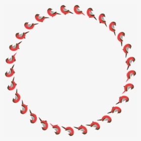 Transparent Christmas Red Heart Circle For Christmas - Christie's Sapphire Necklace, HD Png Download, Transparent PNG