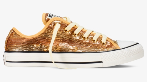 Chuck Taylor All Star Sequins Gold Gold I Want These - All Star De Lantejoula Dourado, HD Png Download, Transparent PNG
