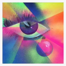 Lindsay Burck Eye Prism Light Art1 - Visual Arts, HD Png Download, Transparent PNG