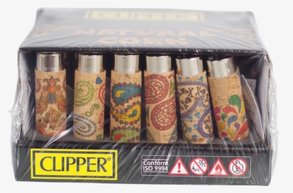 Clipper Lighter Cachemir Cork Cover 30ct/display - Lighter, HD Png Download, Transparent PNG