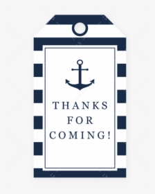 Gift Tag Template Png - Thank You For Coming Tag, Transparent Png, Transparent PNG
