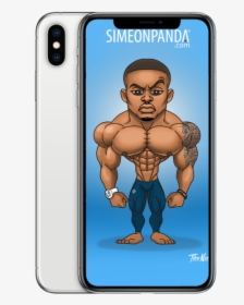 Bodybuilder Cartoon, HD Png Download, Transparent PNG