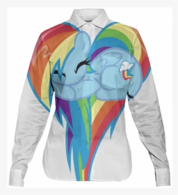 Rainbow Dash Heart Shaped, HD Png Download, Transparent PNG