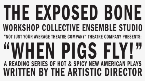 The Exposed Bone Workshop Collective Ensemble Studio - Poster, HD Png Download, Transparent PNG