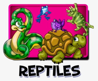 Wwx Icon Reptiles - Cartoon, HD Png Download, Transparent PNG