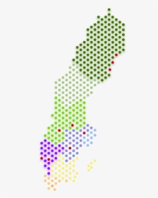 Sverige Städer Jan 2019 - Sweden Pixel Map, HD Png Download, Transparent PNG