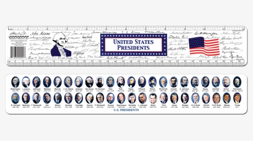 Presidents Rulers - Ruler Presidents Of The United States, HD Png Download, Transparent PNG