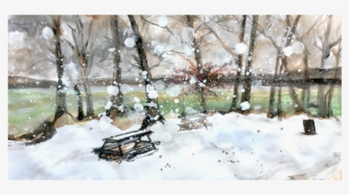 Shelly Luan Art 15 - Snow Bridge, HD Png Download, Transparent PNG