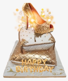 #freetoedit #gold #heels #cake - Designer Creative Cake, HD Png Download, Transparent PNG
