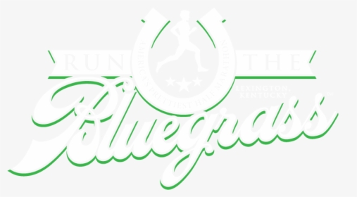 Runthebluegrass Logo White With Green - Graphic Design, HD Png Download, Transparent PNG