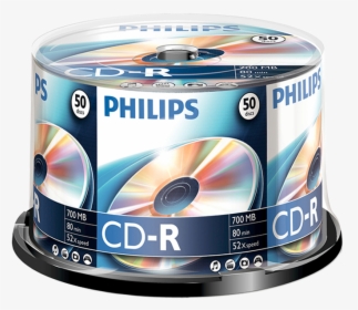 Cd R 80min 700mb 52x Sp - Philips Cd-r, HD Png Download, Transparent PNG
