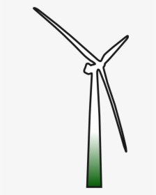 Transparent Wind Swirls Png - Clip Art Wind Turbine Png, Png Download, Transparent PNG